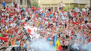 De la cer, în pământ!** 13.000 de "câini" au încurajat-o degeaba pe Dinamo