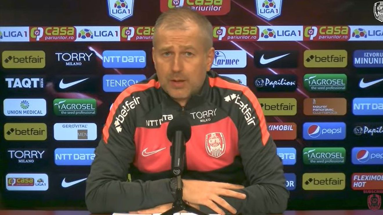 Edi Iordănescu trage linie, după o perioadă grea la CFR Cluj: „Sunt multe semnale bune pentru noi. Patru jocuri fără gol primit”