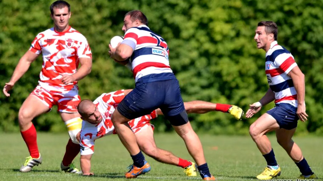 Steaua a câștigat marele derby cu Dinamo la rugby 