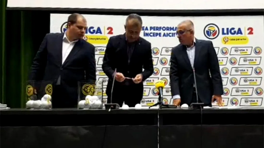 FRF a anunțat data la care efectuează tragerea la sorți pentru stabilirea programului meciurilor play-off-ului din Liga 2