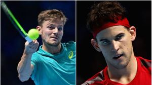 Turneul Campionilor | Grigor Dimitrov este "furios și iute", încheie neînvins faza grupelor. Goffin completează tabloul semifinalelor: Thiem a 'vărsat' sânge, dar belgianul a revenit fantastic de la 0-3 și a defilat până la final. FOTO & VIDEO + programul de sâmbătă