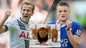 Vardy l-a "închis" pe Kane în noaptea în care Leicester a devenit campioană! FOTO | Cum a răspuns la această imagine postată de starul lui Spurs