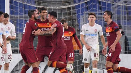Paulo Fonseca, antrenorul lui AS Roma, gata să schimbe planul tactic în meciul cu CFR Cluj. Edin Dzeko reintră în echipă