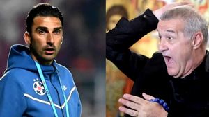 Ce echipă au făcut Gigi Becali și Elias Charalambous pentru meciul FCSB – Virtus. Surprize în primul 11 al roș-albaștrilor: au băgat titular jucătorul care „face multe prostii” și au schimbat sistemul în 4-2-3-1