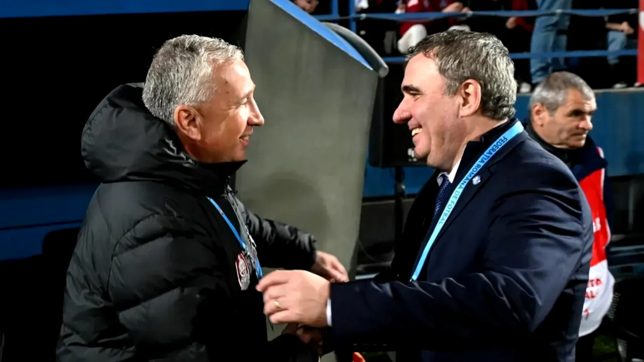 Cum l-a felicitat Dan Petrescu pe Gică Hagi pentru triumful din Superliga și ce spune despre șansele Farului în preliminariile UEFA Champions League: „Îl cunosc foarte bine, nu se va face de râs!”
