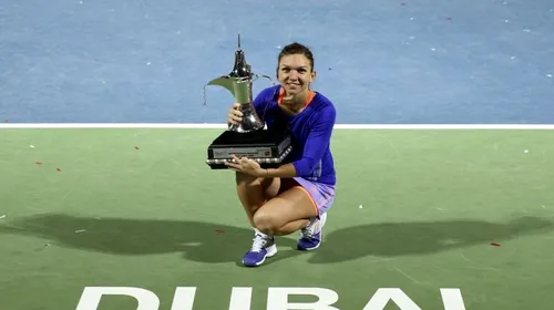 Locul 1 mondial, aproape asigurat! Simona Halep a primit wild card la turneul de la Dubai