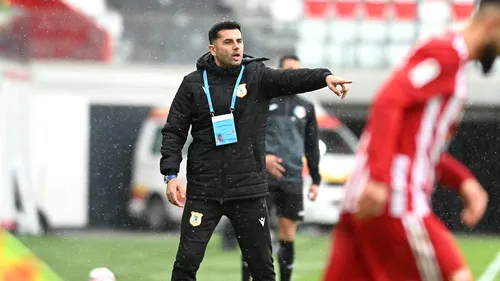 Nicolae Dică, nervos pe arbitrajul de la Sepsi - CS Mioveni 4-1: „Nu știa cum să ne dea mai repede roșu!”