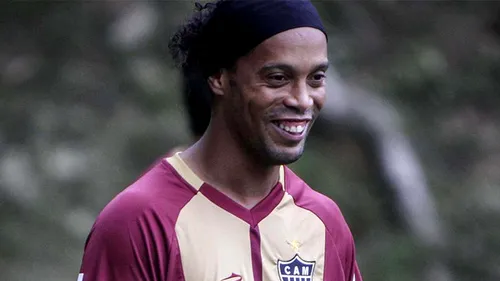 Debut triumfal al lui Ronaldinho la noua sa echipă