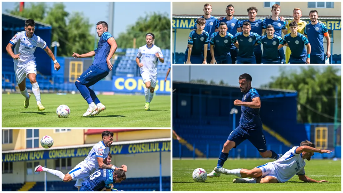 Metaloglobus, debut cu remiză contra Metalul Buzău la revenirea în Liga 2. Florin Purece și Junior Morais au tras concluziile