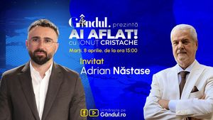 „Ai Aflat! cu Ionuț Cristache” începe marți, 8 aprilie, de la ora 15.00, live pe Gândul. Invitat: Adrian Năstase