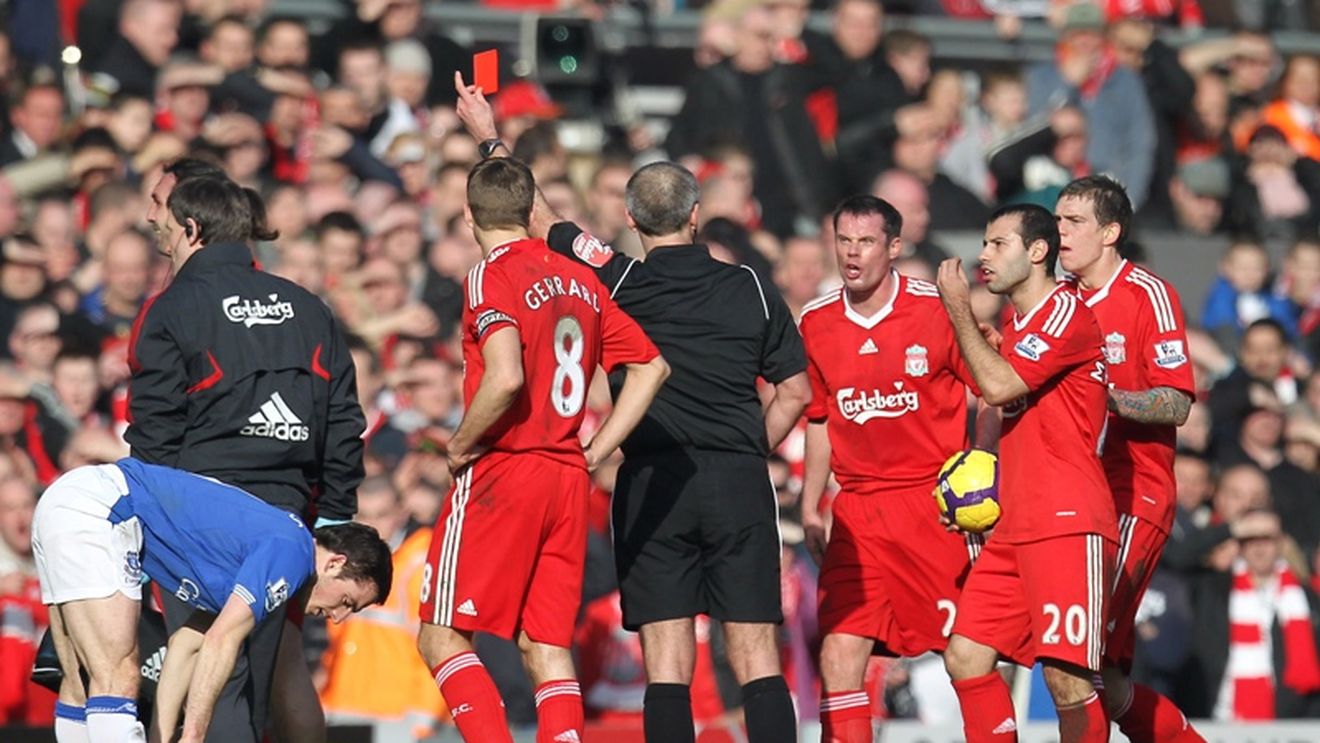 VIDEO Derby tensionat pe Anfield!** Două eliminări și un singur gol în Liverpool - Everton 1-0!