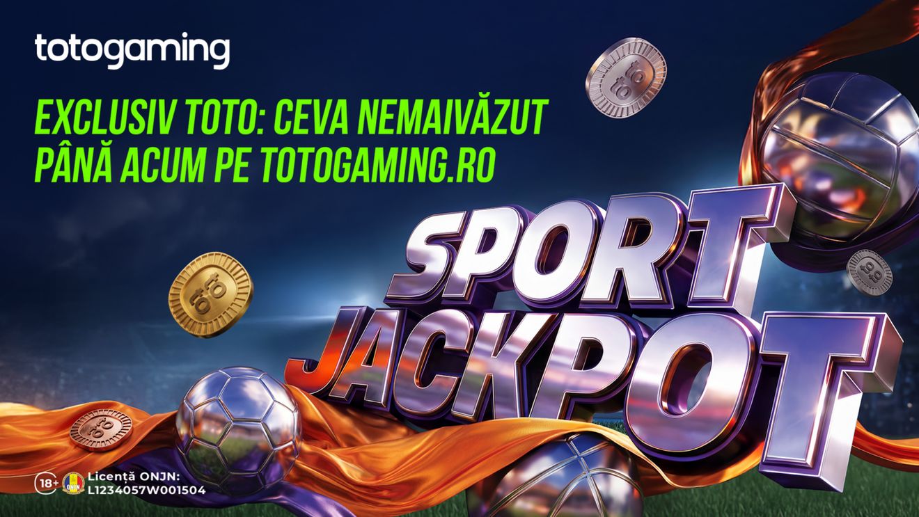 (P) Toto Exclusive: Sport Jackpot - Ceva nemaivăzut până acum pe Totogaming.ro