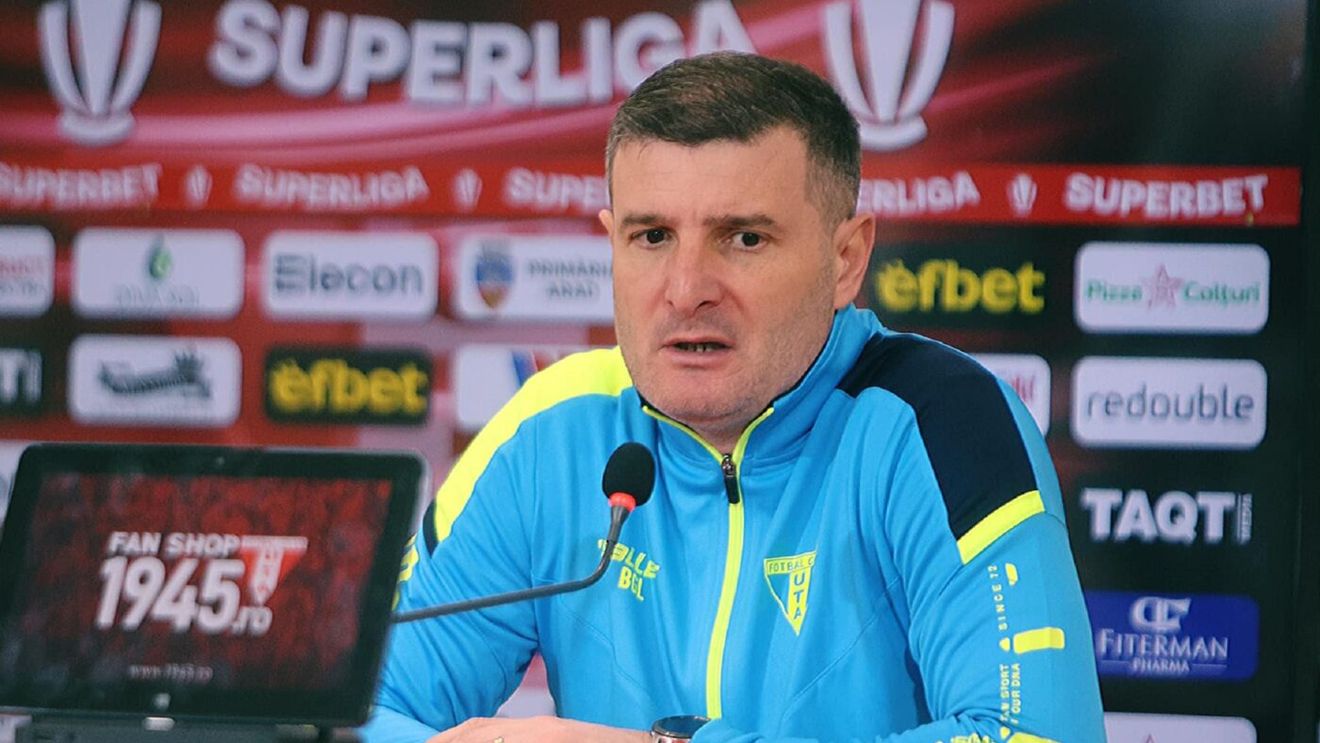 UTA nu mai bate pe nimeni de 10 etape și la Arad vine Rapidul! Laszlo Balint anunță: „Pregătiți și de lupte în noroi pentru puncte și suporteri!”