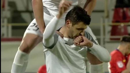 Raul Rusescu, gol ca în vremurile bune! Cum a reacționat atacantul Academicii Clinceni după ce a marcat în poarta fostei sale echipe, FCSB | FOTO & VIDEO