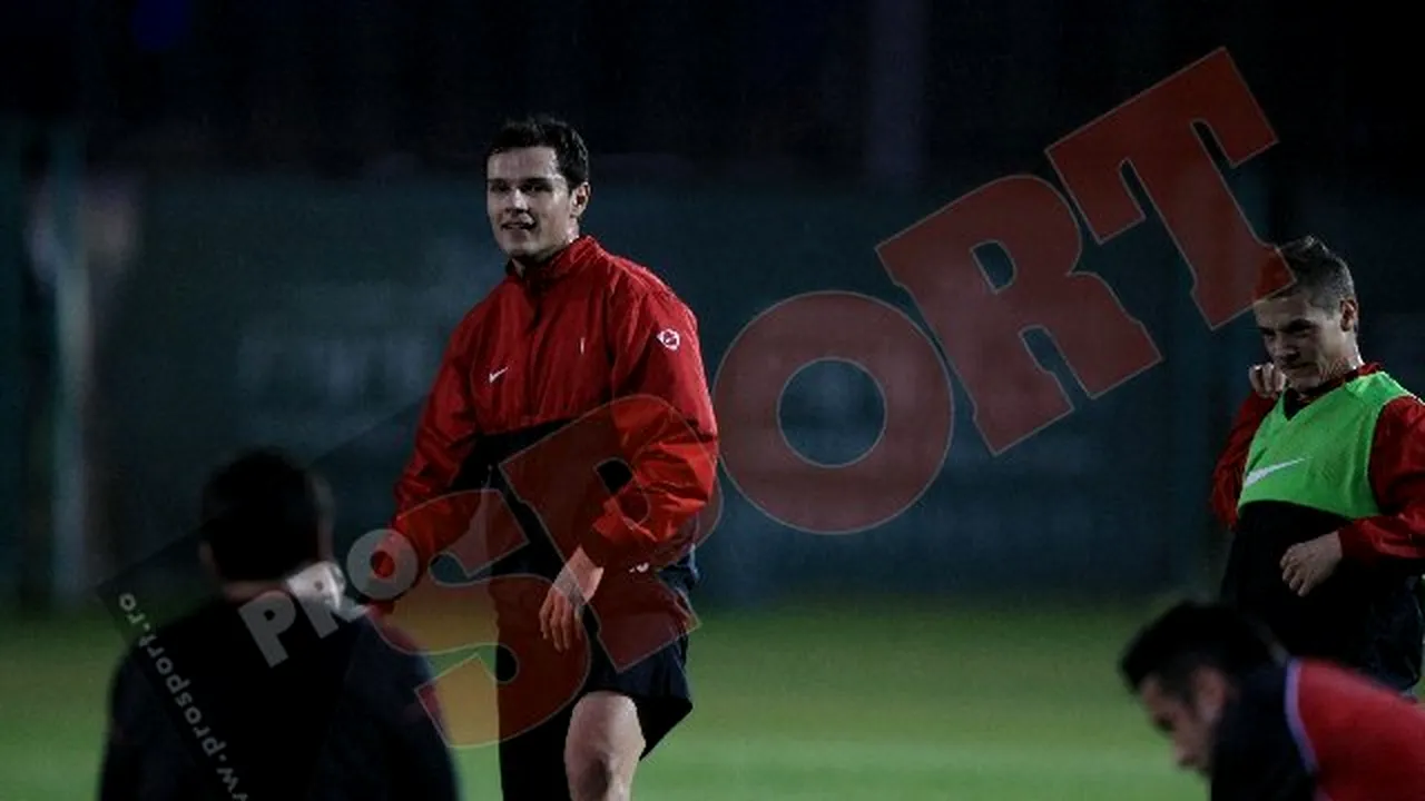 FOTO** Vlad Munteanu, primul antrenament de la revenirea la Dinamo