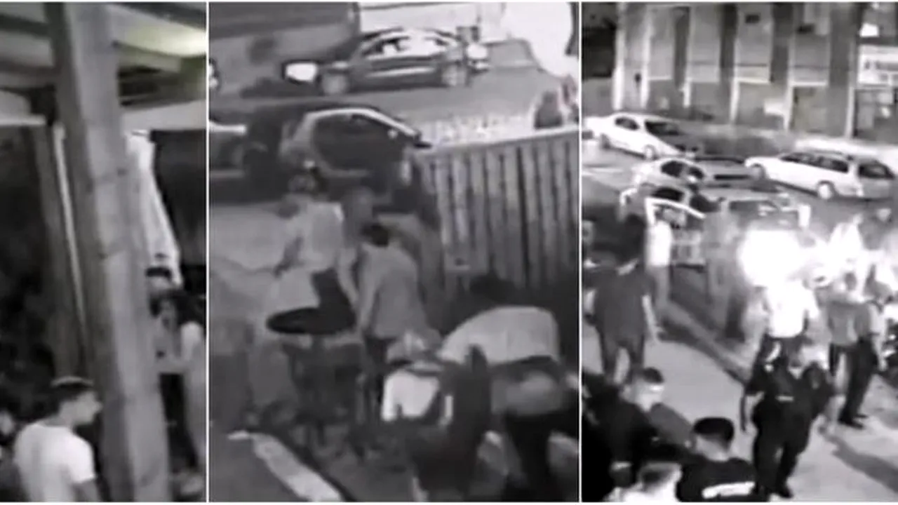 Filmarea completă cu atacul interlopului Dasaev asupra baschetbaliștilor! Procurorii: i-a înjunghiat pe sportivi în baia localului | VIDEO