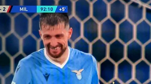 Scandal uriaș în Italia! Acerbi, acuzat că s-a bucurat la golul lui AC Milan! Fanii lui Lazio au răbufnit. „Om fără onoare, pleacă din Roma!” | VIDEO
