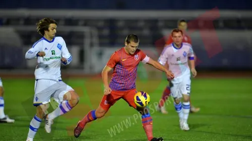 Primul meci fără improvizații în atac, primul meci câștigat:** Steaua - Dinamo Kiev 2-0