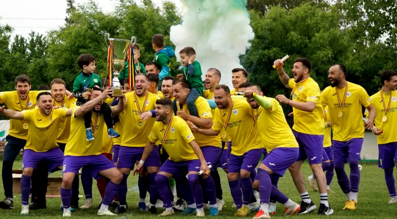 FC Rovine a luat titlul în Liga 4 Ialomița și atacă promovarea în Liga 3! Vedeta echipei, un campion al României în 2011