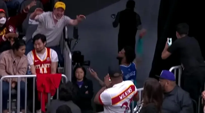 Jucător din NBA şi-a aruncat, de nervi, proteza dentară într-un spectator din tribună! Ce amendă a primit | VIDEO