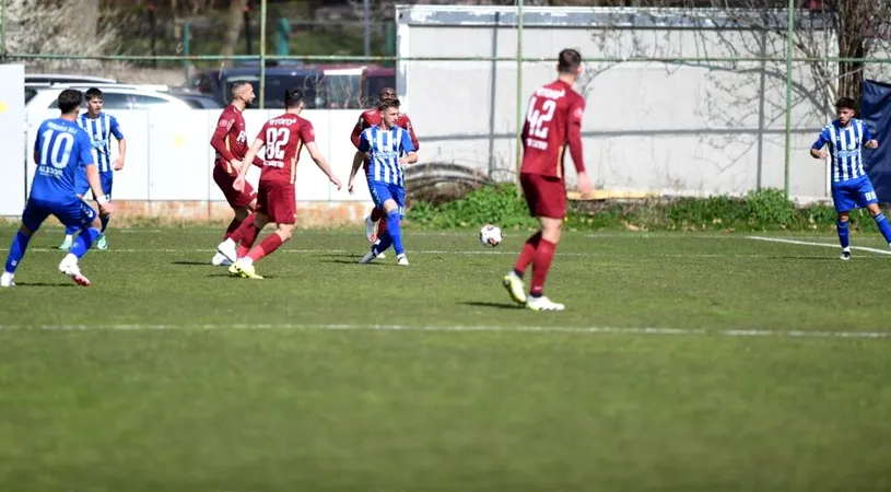 Unirea Dej s-a ținut bine în amicalul contra CFR Cluj. A pierdut la limită