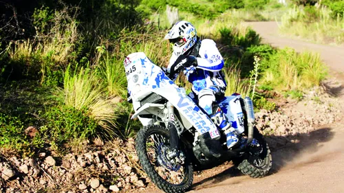 Emanuel Gyenes,** locul 22 în etapa a zecea la Dakar 2012