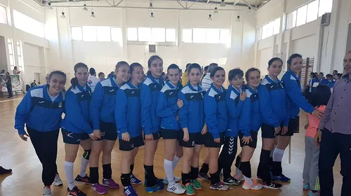 Echipa Colegiului Național Energetic Râmnicu Vâlcea a câștigat Campionatul Național al Olimpiadei Gimnaziilor la handbal feminin