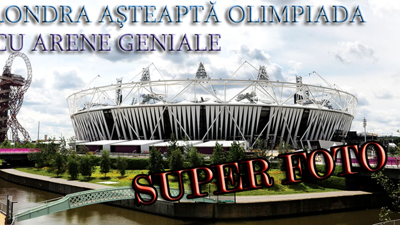 Construcții SF!** Arenele de la Olimpiadă sunt de pe altă lume