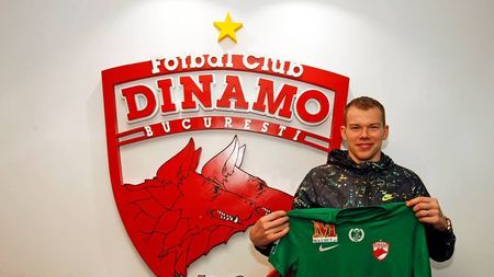 OFICIAL | Vytautas Cerniauskas a semnat cu Dinamo! Portarul lituanian revine în "Ștefan cel Mare"