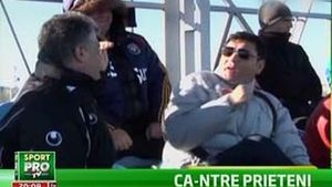 Andone: "Du-te și dă indicații! Bagă și trabucul" /** Borcea: "Controlam și vântul în 2004, ca să iei eventul"