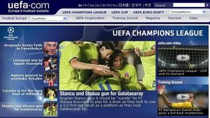 Site-ul UEFA: "Stancu și Steaua atacă Galata"