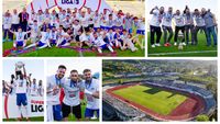 Zăvoiul în sărbătoare! Râmnicu Vâlcea revine după 9 ani în Liga 2, la fel și antrenorul Constantin Schumacher: ”Nu a fost ușor”