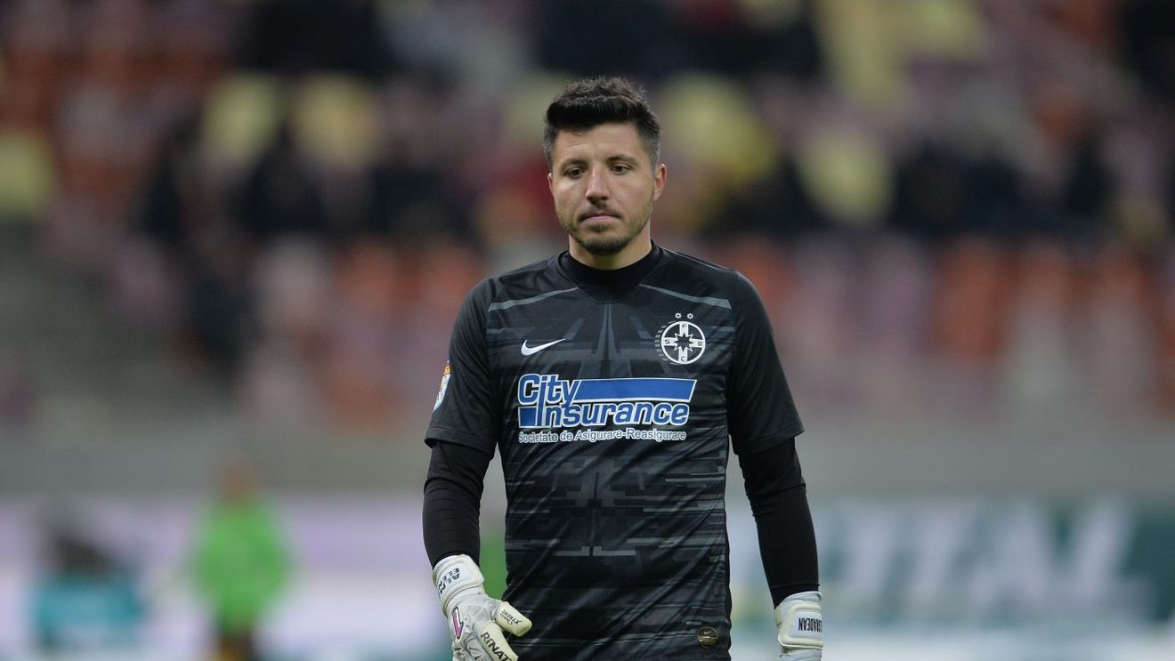 Încă un scandal la CFR Cluj! Campioana este la un pas să rămână fără Cristi Bălgrădean. Ardelenii „au uitat” că au semnat un contract cu portarul de la FCSB