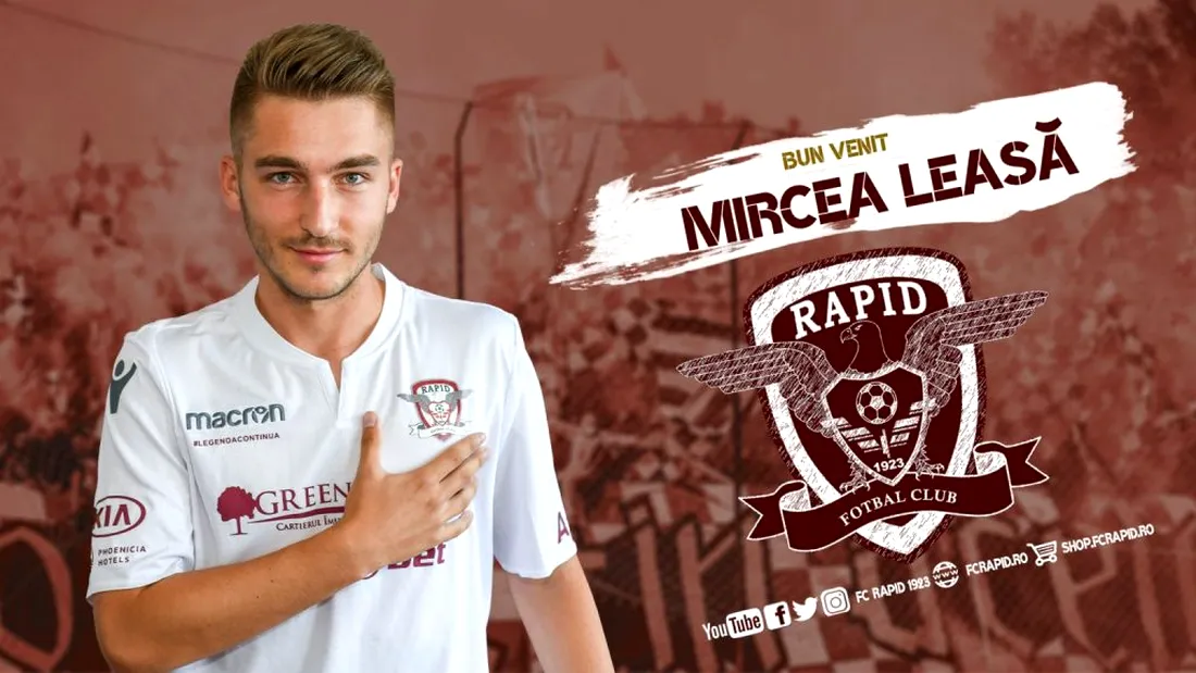 ”Rapidistul pur sânge” Mircea Leasă a semnat contractul și a anunțat: ”Rapid e lucrul pentru care trăiesc și e momentul să ofer clubului dragoste și performanțe”