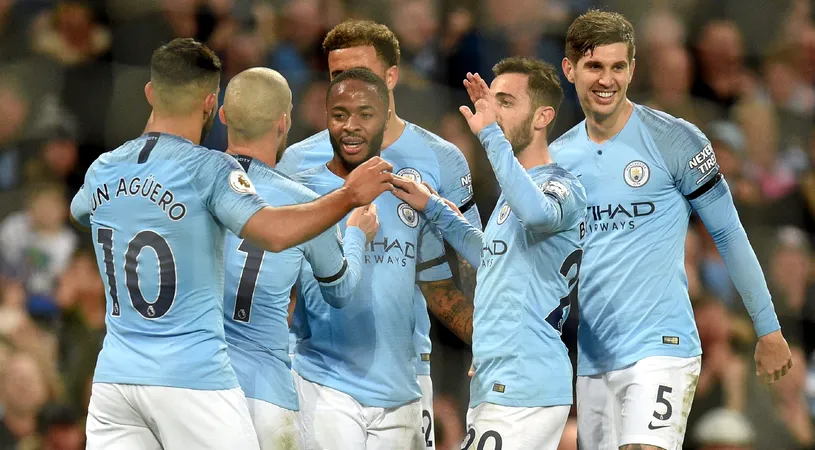 Schimbare de lider în Premier League. City a egalat cel mai mare scor al sezonului contra lui Southampton: doar Sterling a contribuit la patru goluri