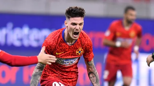 Poveștile celor 12 goluri marcate de Dennis Man de la FCSB în turul campionatului 2020-2021. Doar o singură  reușită a venit după o lovitură cu capul