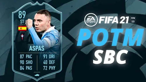 Jucătorul lunii în FIFA 21 vine din eLa Liga! Iago Aspas a primit atribute ofensive îmbunățite