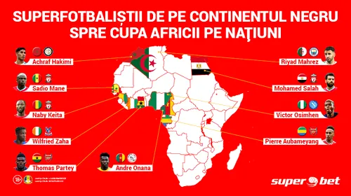 Cupa Africii pe Națiuni: Camerun, Senegal și Algeria, deja calificate. Alte 5 țări se pot califica azi!