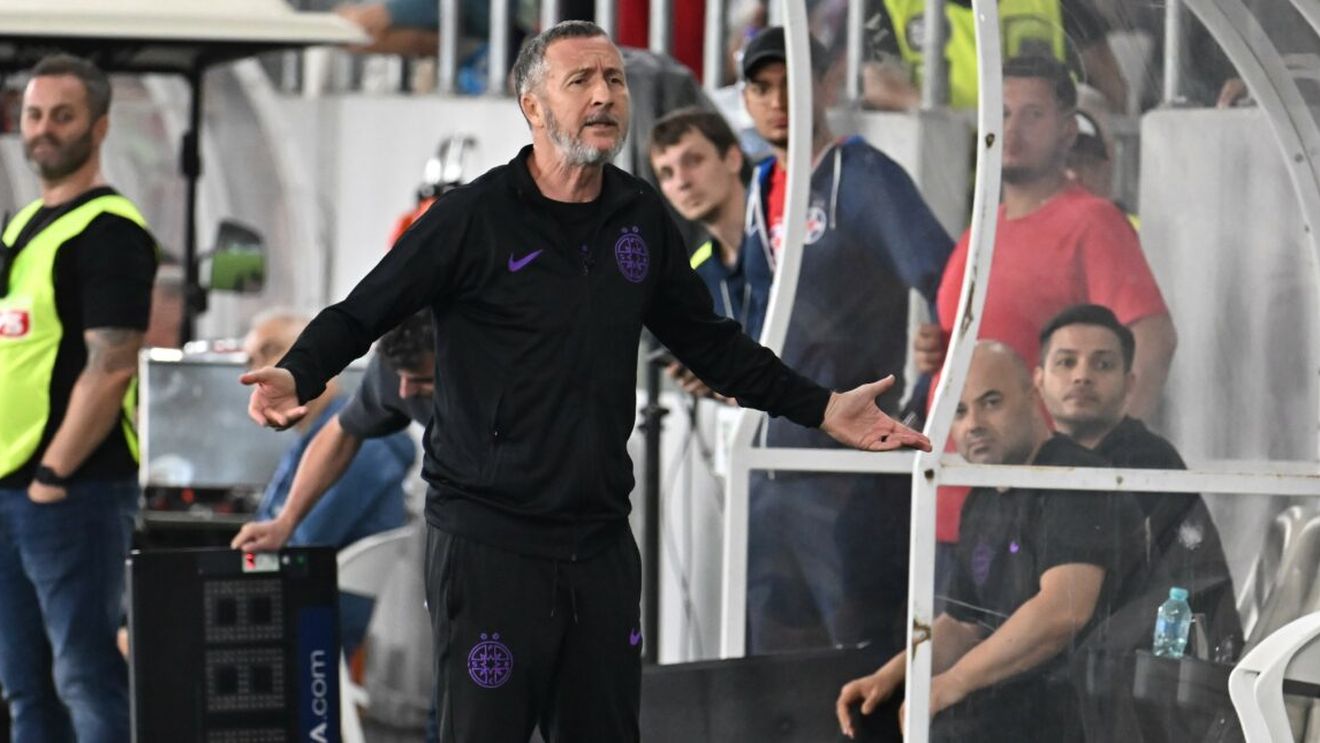 Meme Stoica l-a văzut pe Mirel Rădoi cum s-a rănit după ce a dat cu pumnul în banca de rezerve și a reacționat pe măsură: „Eu am spart ușa cu capul!”