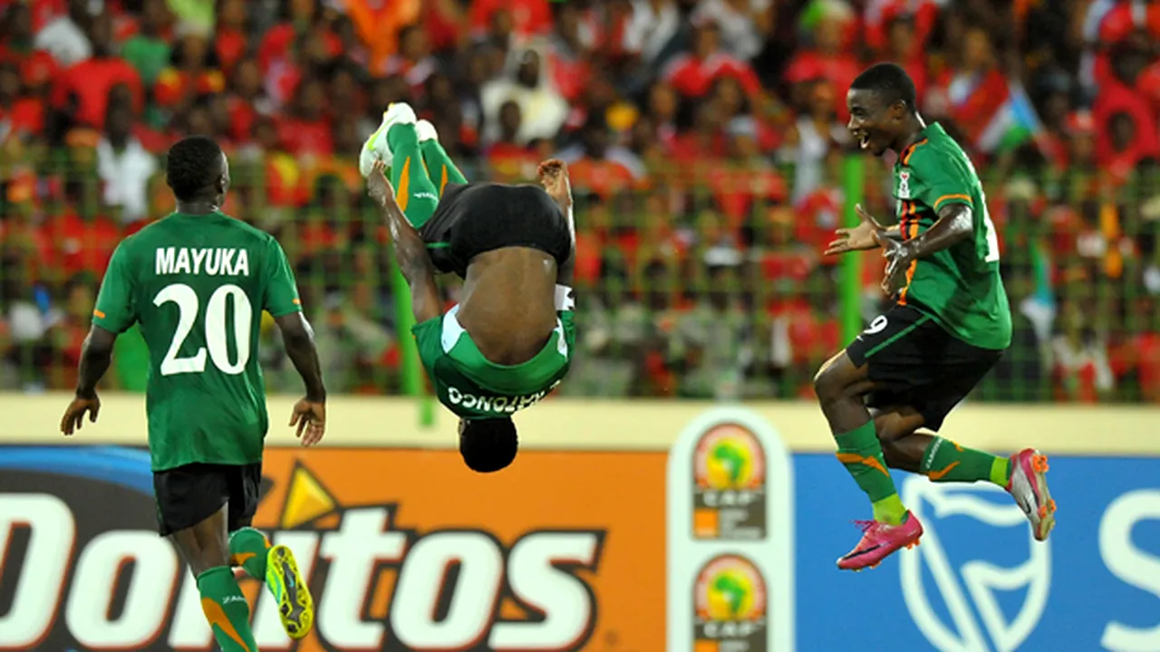 Zambia e în semifinalele Cupei Africii, după 3-0 cu Sudan!