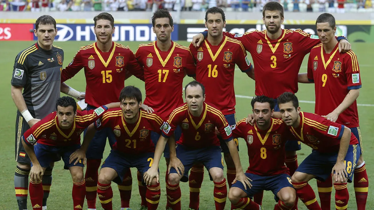 FOTO: Echipamentul pe care Spania îl va folosi la CM 2014 a 