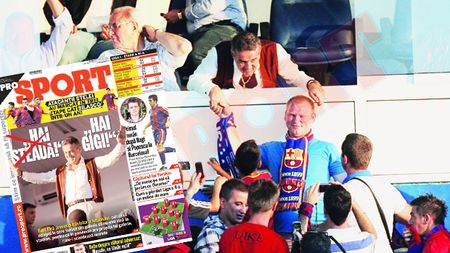 UNICAT în LUME!** Becali are propria galerie în provincie și le transmite ultrașilor să UITE de Steaua! 'Hai Gigi, nu hai Steaua'