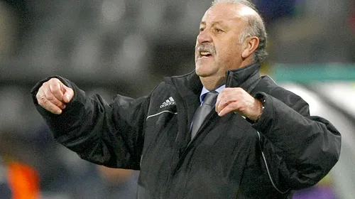 Vicente del Bosque își va prelungi contractul de selecționer** al Spaniei până în 2012