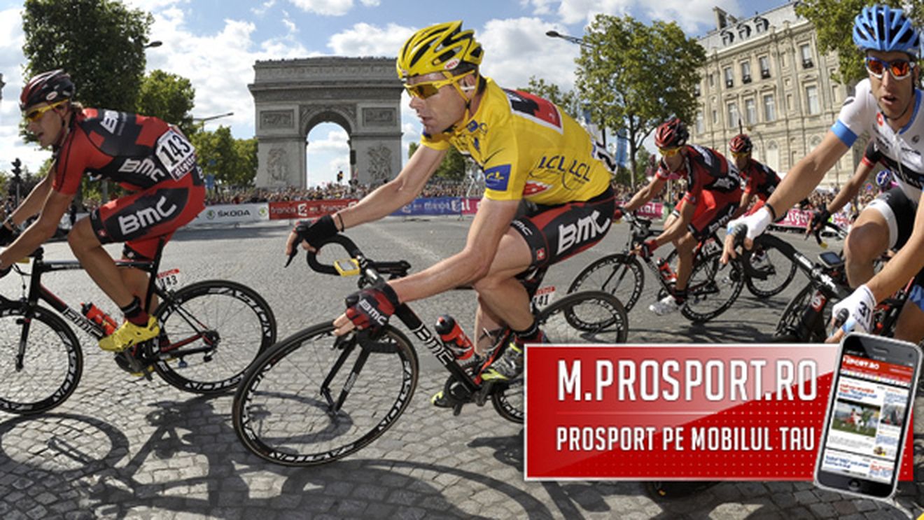 Australianul Cadel Evans a câștigat,** în premieră, Turul Franței! Contador, pe 5