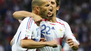Zidane, în ofsaid!