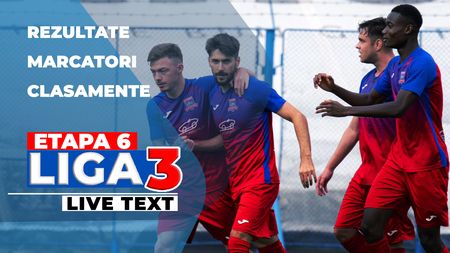 Etapa 6 Liga 3 | Steliano Filip a reușit la Lotus ce n-a putut în toată cariera: dubla! Cetatea Suceava a bifat scorul zilei, iar Ştiinţa Poli Timişoara abia s-a impus la Arad