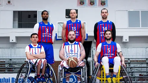 Playoff-ul Eroilor: un meci de baschet paralimpic cât o finală olimpică