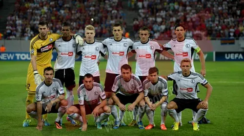 Înfrângere pentru Legia Varșovia în campionatul Poloniei, înaintea returului cu Steaua