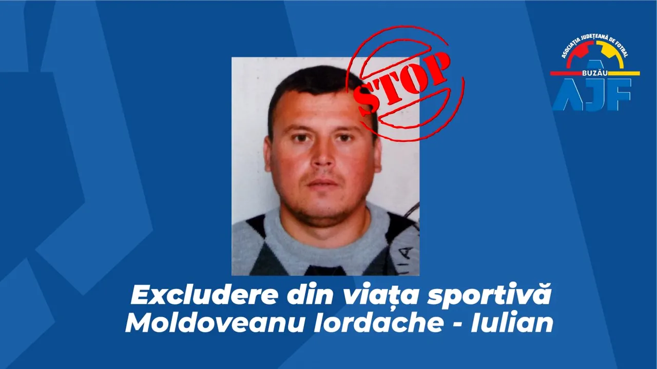 Un fotbalist român a fost suspendat pe viață! Ce a putut să îi facă arbitrului, pe teren: „Zero toleranță pentru huliganism!”
