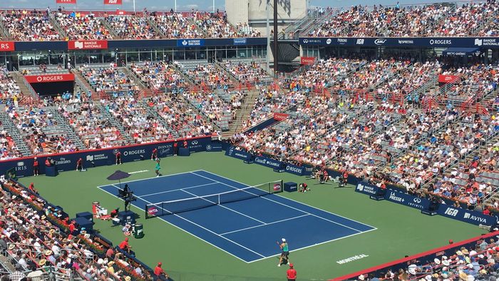Laitmotivul ultimelor zile a ajuns și la Montreal! Ce a strigat un fan român în timpul finalei Halep - Stephens